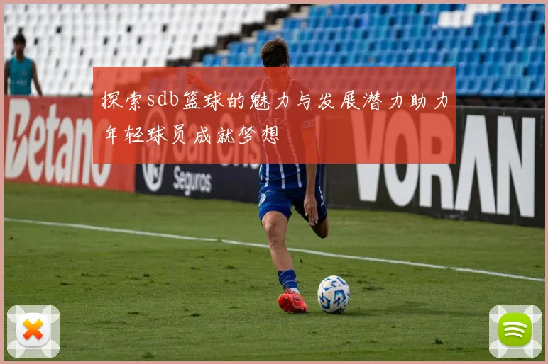 探索sdb篮球的魅力与发展潜力助力年轻球员成就梦想